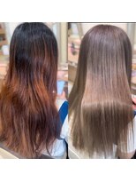 アッシュ 戸田公園店(Ash)&nbsp;ミルクティーベージュの艶髪