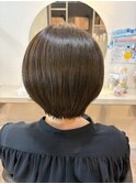 オリーブベージュ♪ショートボブ