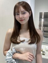 ノイ 銀座(noi)&nbsp;顔周りレイヤーカットベージュカラーくびれレイヤーカット