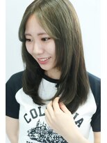 ニフティ(NIFTY)&nbsp;濃いめオリーブ/秋冬カラー/ブリーチなし/熊本/上通り