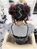 クラゲヘアセット