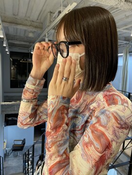 ヌープヘアーアイス(NUUP.hair ici) ★ブリーチなしチョコレートブラウンオリーブベージュアッシュ冬