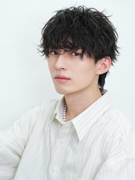 ゴールド 大阪 梅田店(GOALD) シャドウパーマ無造作ヘア韓国ヘア