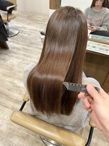 シキ(C key)&nbsp;【圧倒的艶！】髪質改善ストレート【高橋】