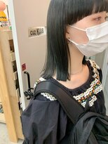 キューズ クラブ(cuz KLUB)&nbsp;【cuzKLUB】ワイドバング×ダークグリーン　池袋