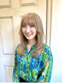 大人ガーリー/似合わせカット/レイヤースタイル/内巻き/カール