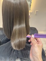 フルー 都立大学店(Fleu r)&nbsp;アッシュ系でも◎髪質改善ヘアカラー