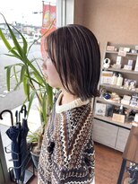 メグル(MEGURU,)&nbsp;細ハイライト/外ハネボブ