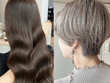 【Wehlenのこだわりカラー】多彩な7種の薬剤×ダメージレスな艶ハイトーンで理想の透明感に♪