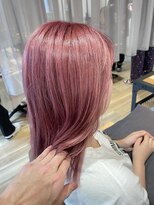 パプスドコワフュール 甲子園口店(Pap's de coiffeur)&nbsp;西宮美容室/甲子園口美容室/パプス甲子園口/ペールピンク