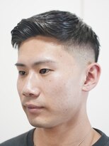 メリケンバーバーショップ コウベ(MERICAN BARBERSHOP KOBE)&nbsp;メンズカットバーバースタイルフェザーN1