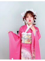 マイム(舞夢)&nbsp;成人式前撮り撮影