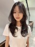 北野限定 " 韓国ハッシュカット " +ケアカラー