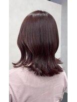 ヴィヒタ 川越 本川越(VIHTA.)&nbsp;ダブルカラーピンクブラウンミディアムレイヤー川越本川越
