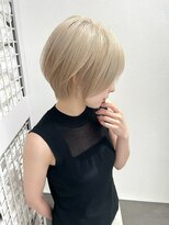 オーロ 千里山店(ORO)&nbsp;20代30代40代50代髪質改善ハイトーンカラー大人ショート