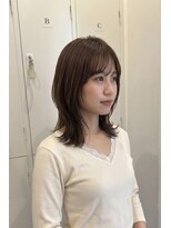 トレ(tre.)&nbsp;髪質改善 レイヤースタイル 大人可愛い