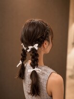 ヘアセットサロンコト(Hair Set Salon KOTO) ツインテールヘアアレンジ