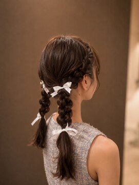 ヘアセットサロンコト(Hair Set Salon KOTO) ツインテールヘアアレンジ