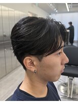 ビカム 名駅EAST(become) ナチュラルセンターパート/毛流れ/ニュアンスパーマ/名古屋/名駅