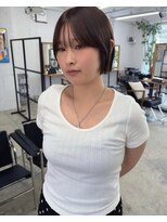 ソーソー(SoSo)&nbsp;ミニボブダークパープル