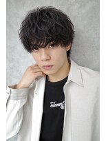 メンズサロン アネロ 名駅(Men's salon anhelo)&nbsp;シャドウパーマ×ツイストスパイラル×無造作パーマ×名駅