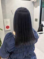 ヴィヒタ 川越 本川越(VIHTA.)&nbsp;垢抜けたい方へ！ブリーチカラーネイビーブルー川越本川越