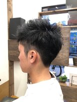 ヘア プロデュース アイモ(Hair Produce Aimo)&nbsp;ツーブロックのワイルドフェザーマッシュ☆