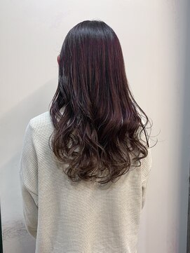 リリー(Lilley) 【lilley 高田彩乃】オルチャン風☆暗髪レッドカラー(天神/今泉)