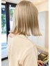 ケアブリーチ＋ケアカラー【２ヶ月以上のリタッチブリーチの方専用】