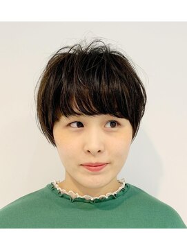 サロン マーニ(salon m ni) マッシュショート／ポイントパーマ／ハイライト