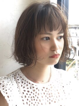 リアン(Lien) 抜け感ミニボブ/熊田佳奈子