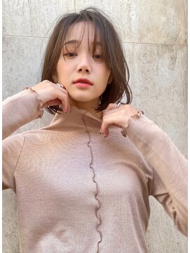 アメリ 新宿(Ameri) Ameri モダンムーブボブ　イルミナカラー　【新宿】