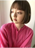 メルティーカラー大人ガーリーボブ