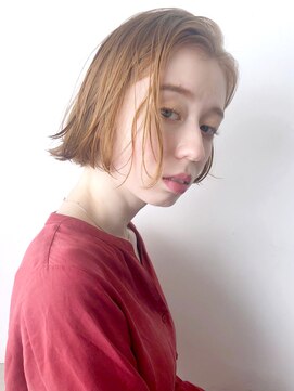 アイティーバイアルバム 松戸店(IT by ALBUM) シアーベージュ_フェザーバングマッシュショート_8530