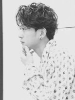 ノラキチジョウジ(NORA KICHIJOJI)&nbsp;#韓国マッシュ#メンズパーマ#ニュアンスマッシュ#センターパート