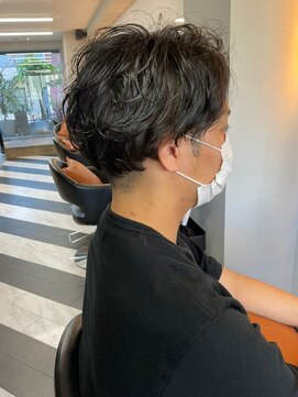 アフロディーテギンザ 神保町(APHRODITE GINZA) アッシュブラック/カルマパーマ［御茶ノ水/神保町］