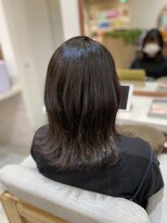 アマニ ヘアー ホスピタル(AMANI. HAIR HOSPITAL) くびれミディアムヘア