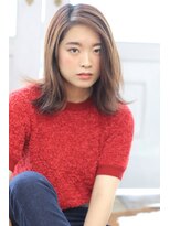 マルシェ(marche)&nbsp;セミウェット 外ハネミディアムヘア