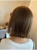 結べる切りっぱなしボブ