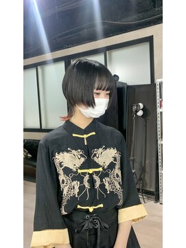 キッススワン(KISS SWAN) 【裾カラーウルフ】札幌美容室