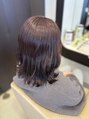 ヘアショップエヌアンドエー 久喜 栗橋店(hairshop N&A) お客様フォトブリーチなしpink×brown(久喜 栗橋)