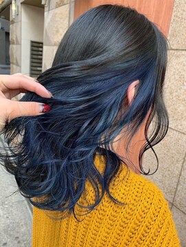 ミズチャーム(Ms.CHARM) インナーカラー/ブルー