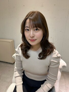 メロウマン(mellowman) [立川/mellowman]流れるレイヤー小顔ワンカールセミ