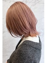 ベイ リコルド アトリ 名古屋名駅店(Bei Licoldo.Atole)&nbsp;透明感抜群/ピンクベージュ/レイヤーボブ