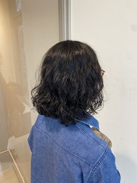 アチーブ ヘア デザイン(achieve hair design) パーマ30代40代大人かわいい小顔ショートボブ暗髪透明感暖色系