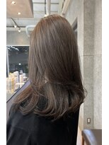 マザー(MOTHER)&nbsp;ワンカールレイヤー×オリーブグレージュ