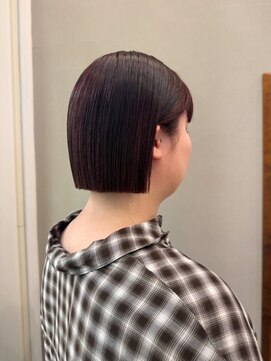 テテ ニコ(tete nico) 【大前晴奈】チェリーレッド/ミニボブ