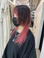 ジゼル 博多筑紫口店(GiseL)&nbsp;ウルフ×インナーカラー@gisel_taisei_