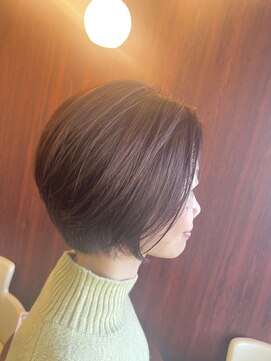 ヘアメイク ウエニ 上本町(HAIR MAKE UE2) まとまりのあるショートで扱いやい♪