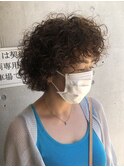 クリクリパーマ
